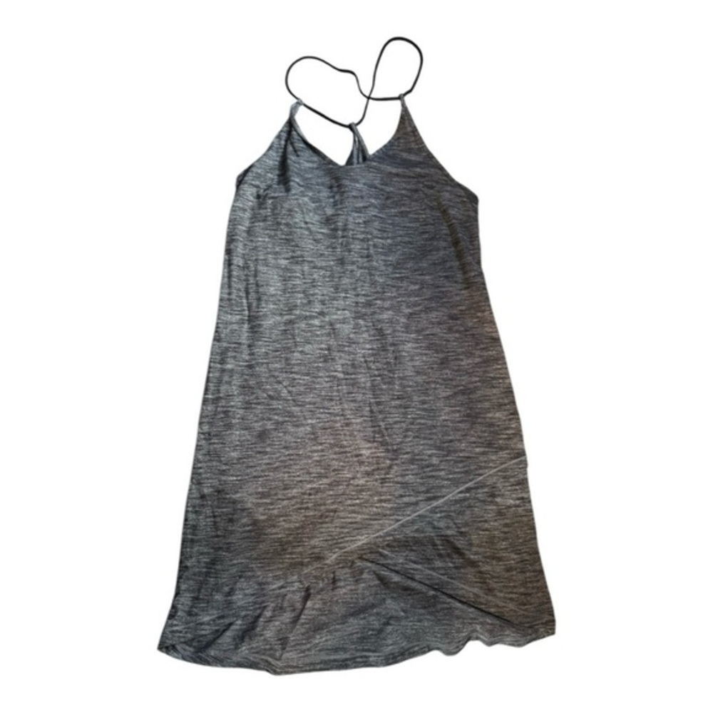 Lululemon strappy tank in weathered grey and black size 8? See measurements‎